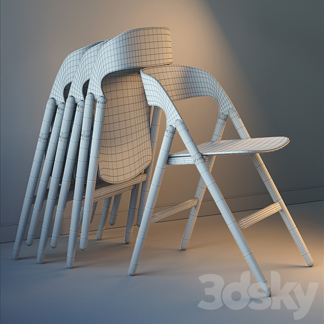 Narin chair by David Irwin 3DSMax File - thumbnail 3