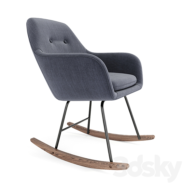 Nebel Rocking Chair 3DSMax File - thumbnail 3