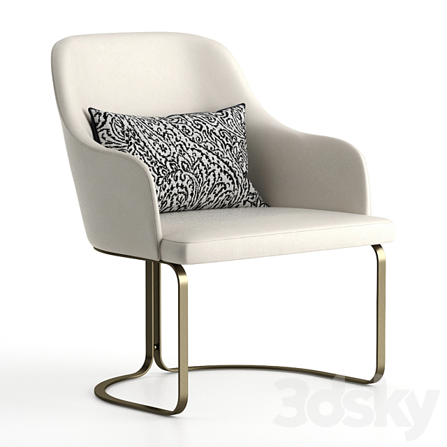 Nella Vetrina Rugiano – Marie chair 3DSMax File - thumbnail 2