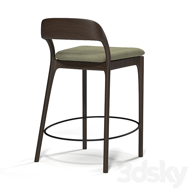 neva bar stool 3DSMax File - thumbnail 3