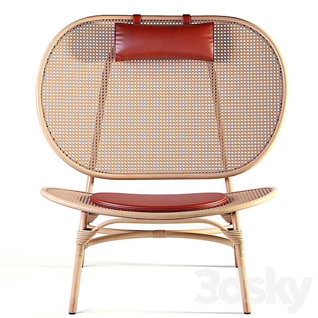 Nomad Chair 3DS Max Model - thumbnail 2