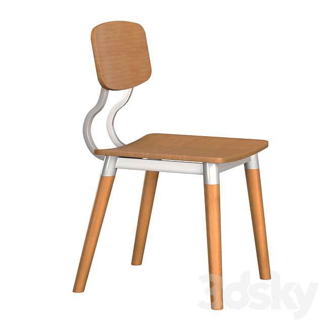 Norfolk Chair 3DS Max Model - thumbnail 3