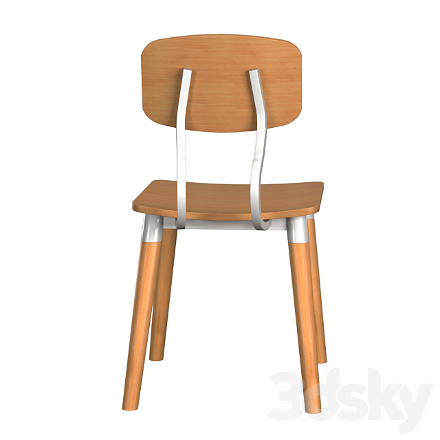 Norfolk Chair 3DS Max Model - thumbnail 4