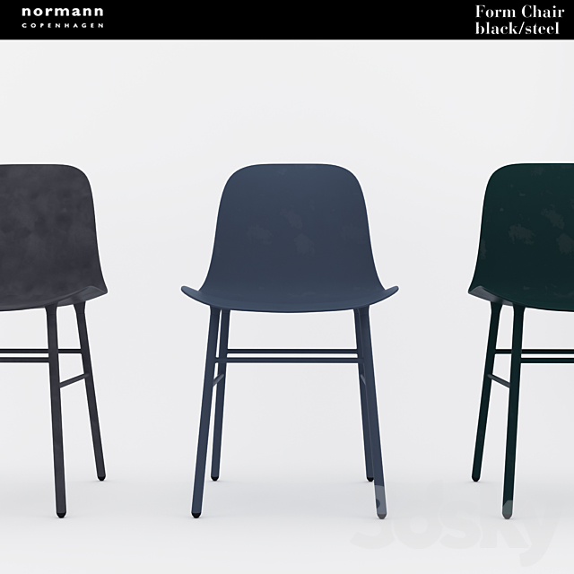 Normann Form Chair 3DSMax File - thumbnail 2