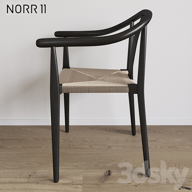 NORR11_Shanghai Dining Chair 3DSMax File - thumbnail 2