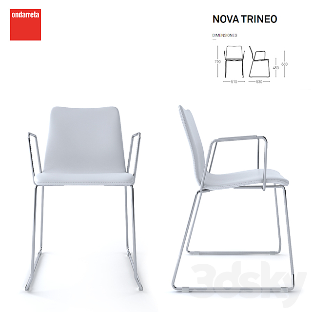 Nova Trineo Ondarreta 3DS Max Model - thumbnail 2