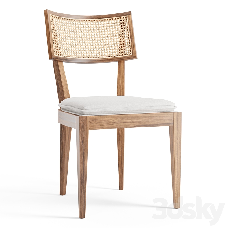 Odelle chair 3DS Max Model - thumbnail 1