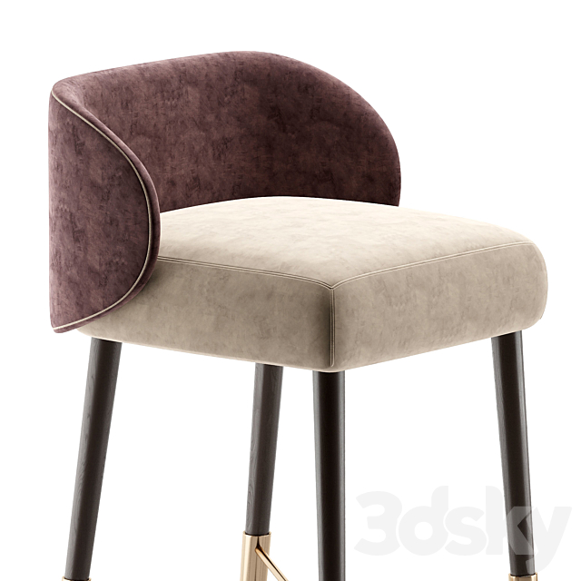 Olympia Bar Stool 3DSMax File - thumbnail 3