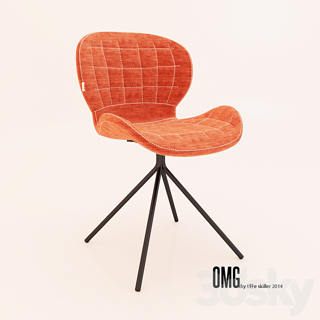 OMG chair 3DS Max Model - thumbnail 2