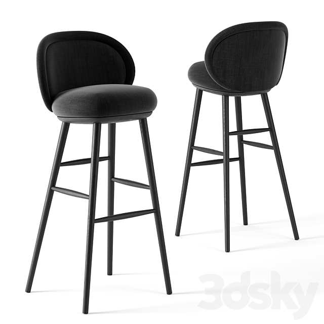 Ona barstool by FreiFrau 3DSMax File - thumbnail 1