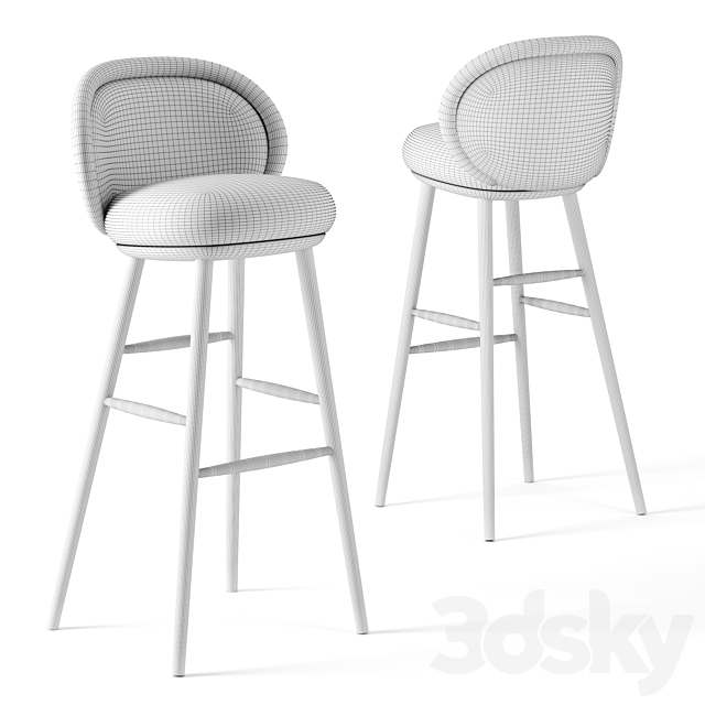 Ona barstool by FreiFrau 3DSMax File - thumbnail 2