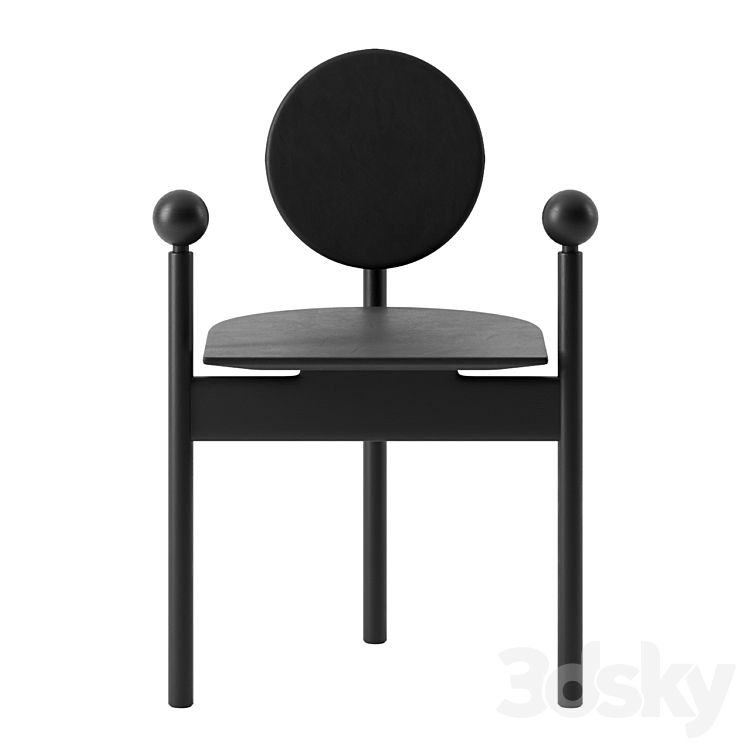 ORBE CHAIR BALL by nos furniture 3DS Max Model - thumbnail 2