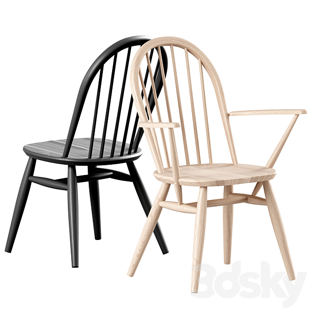 Originals Windsor Ercol 3ds Max - thumbnail 1