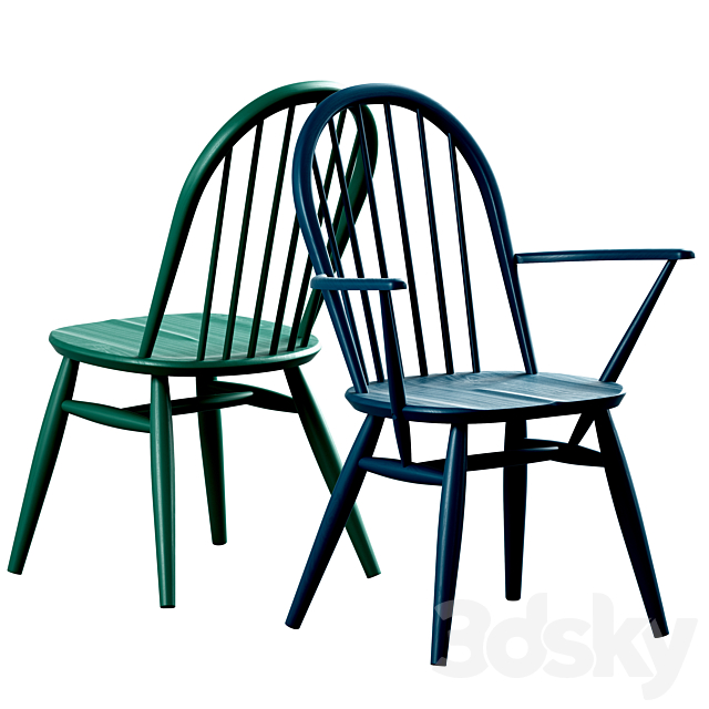 Originals Windsor Ercol 3ds Max - thumbnail 3