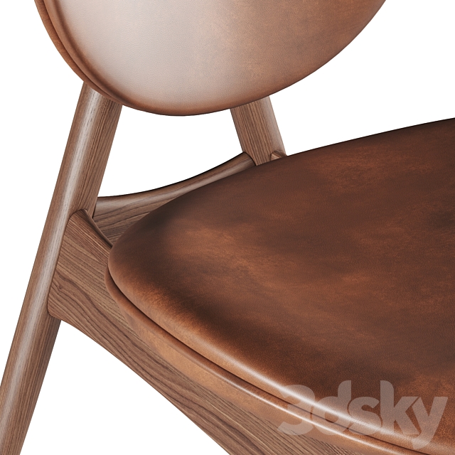 Overgaard & Dyrman Circle Dining Chair 3DSMax File - thumbnail 3