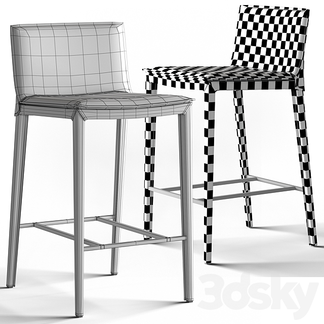 Palma stool 3DSMax File - thumbnail 3