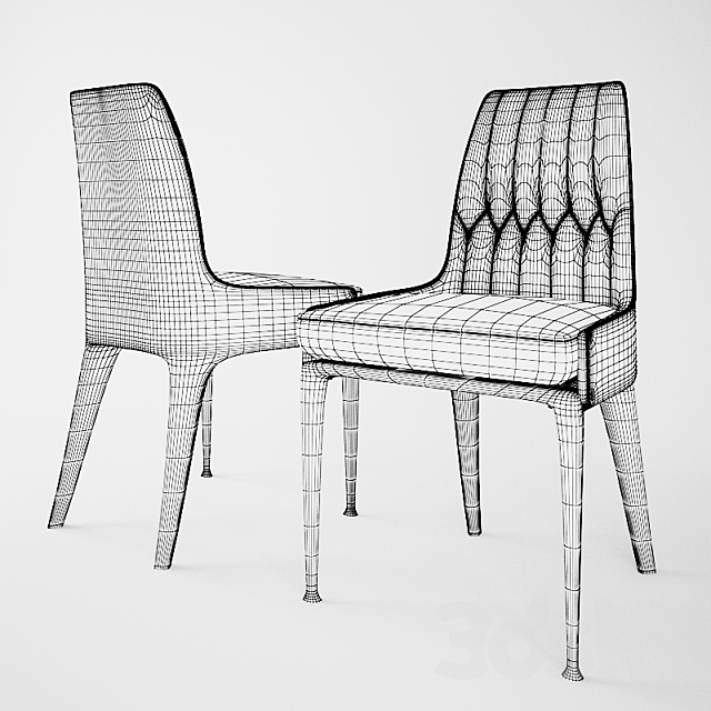 Palmyra chair 3DSMax File - thumbnail 2