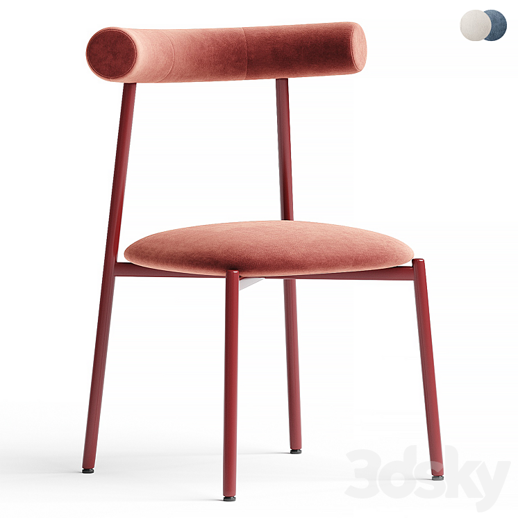 PAMPA S chair By CHAIRS & MORE 3DS Max Model - thumbnail 1