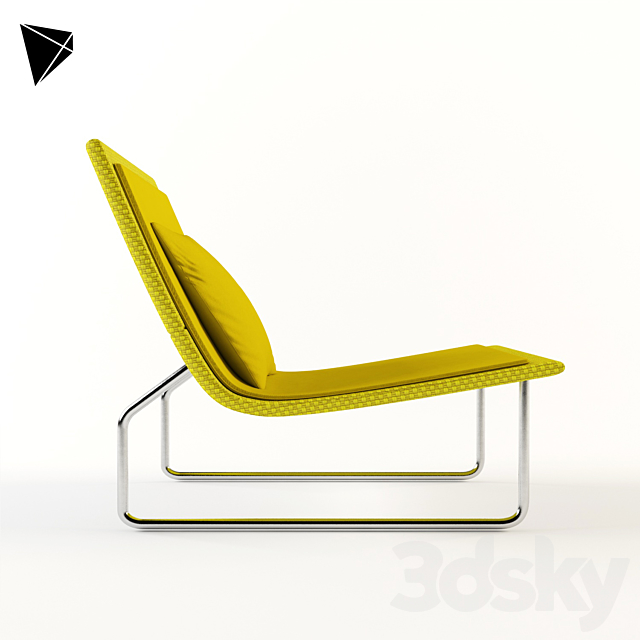 Paola Lenti Sand Chair 3DS Max Model - thumbnail 2