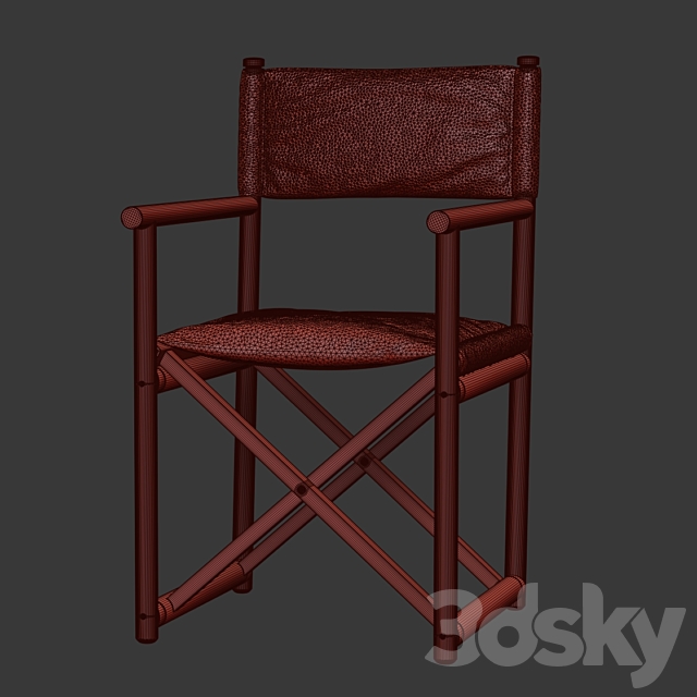 Paraggi yacht chair 3DS Max Model - thumbnail 3