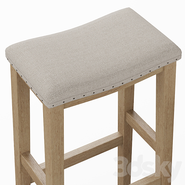 PB Selma Bar and Counterstool 3ds Max - thumbnail 2