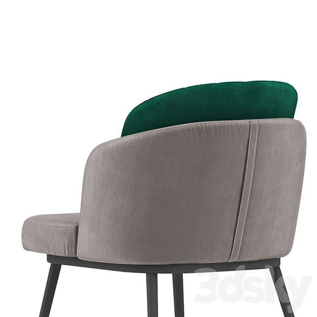 Penelope Chair 3DSMax File - thumbnail 4