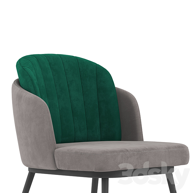 Penelope Chair 3DSMax File - thumbnail 5