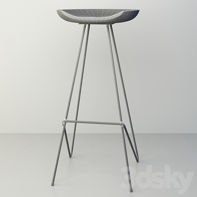 Perch Barstool 3DSMax File - thumbnail 3