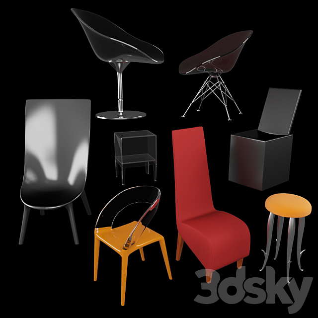 Philippe Starck 3DSMax File - thumbnail 1