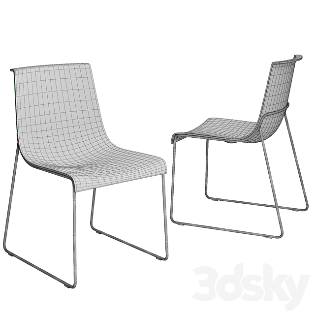 Pianca Nuvola Chair 3ds Max - thumbnail 2