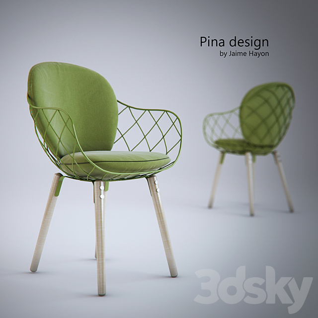 Pina design by Jaime Hayon 3DS Max Model - thumbnail 1