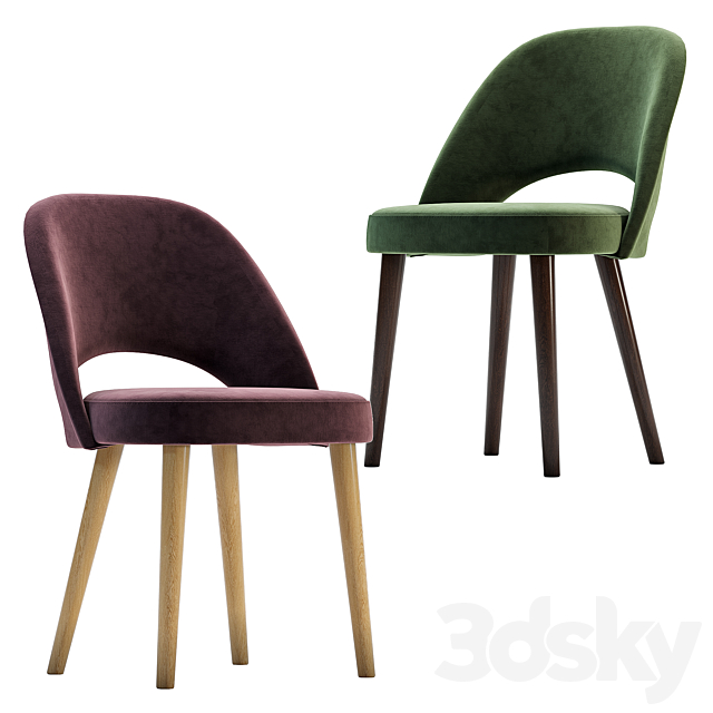 Pina’s chair 3DS Max Model - thumbnail 2