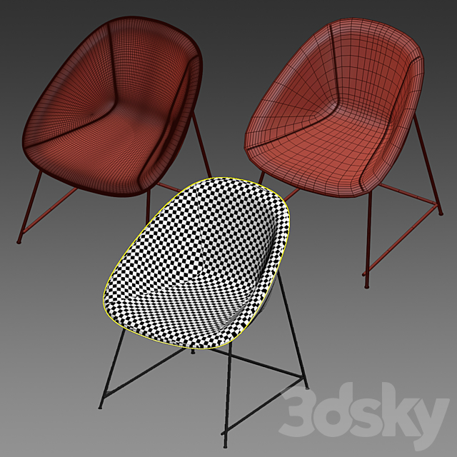 Plank CUP | Chair 3DSMax File - thumbnail 5