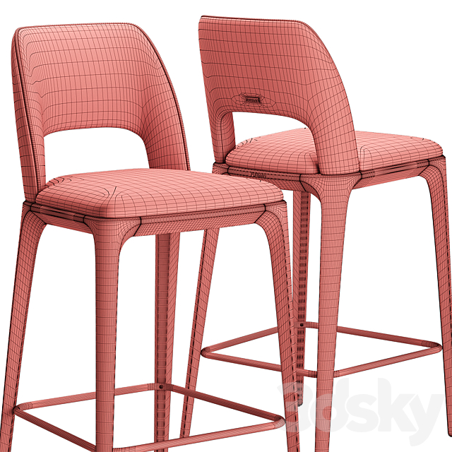 Play Furman Chair Bar 3DSMax File - thumbnail 5