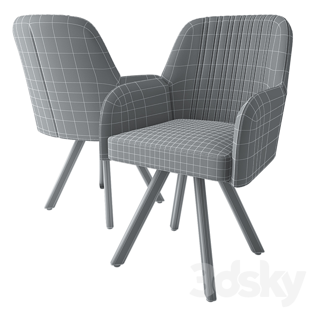 PMP Miller chair 3DSMax File - thumbnail 3