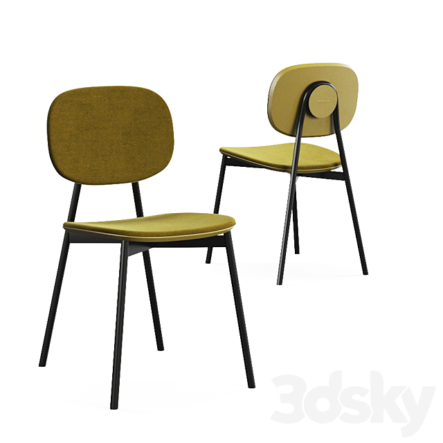 Pointhouse tata chair 3DS Max Model - thumbnail 2