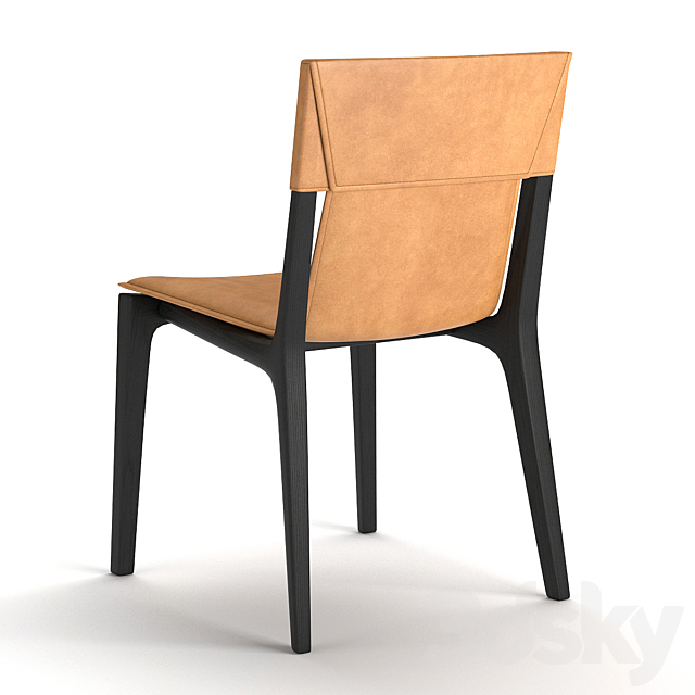 Poltrona Frau Isadora Chair 3DS Max Model - thumbnail 2