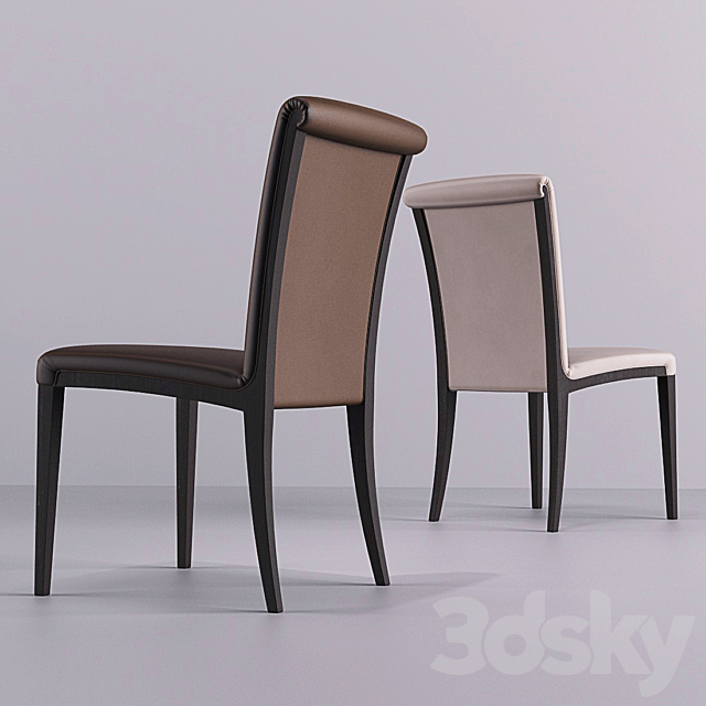 Poltrona Frau Samo Chair 3DSMax File - thumbnail 2