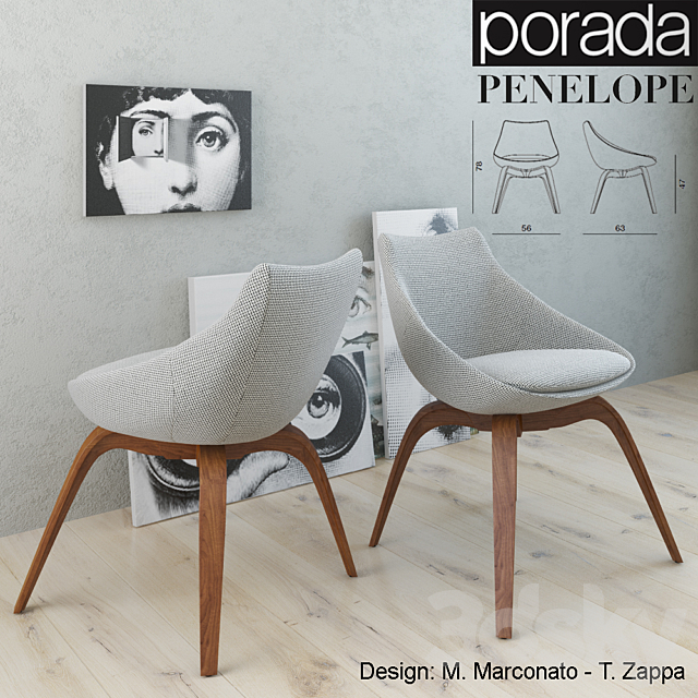 Porada Penelope 3DSMax File - thumbnail 1