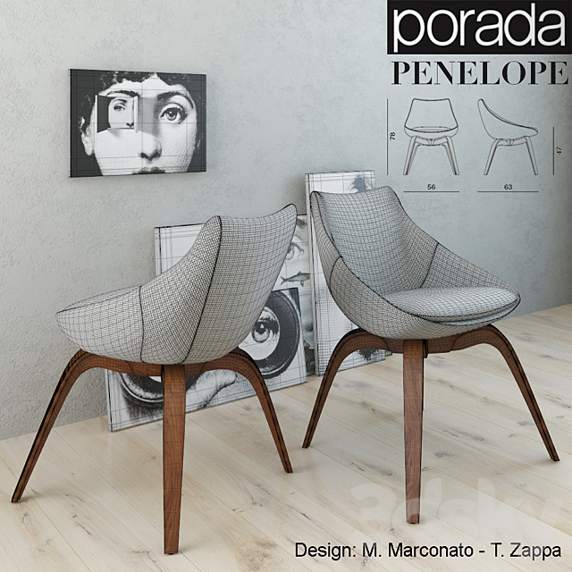 Porada Penelope 3DSMax File - thumbnail 2