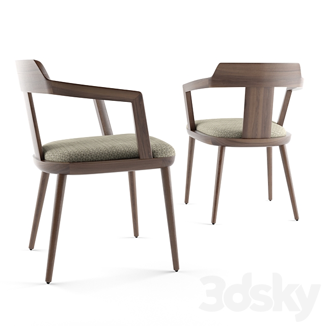 PORADA Tilly Chair 3ds Max - thumbnail 1