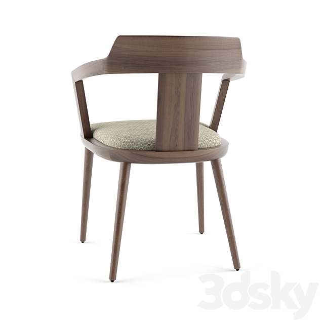 PORADA Tilly Chair 3ds Max - thumbnail 2