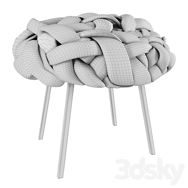 Pouf cloud 3DSMax File - thumbnail 6