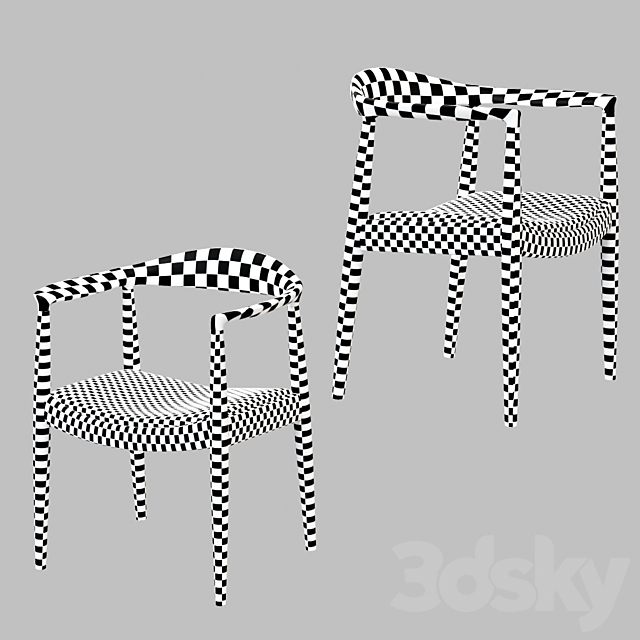 PP 503 The Chair Hans Wegner 3DSMax File - thumbnail 3