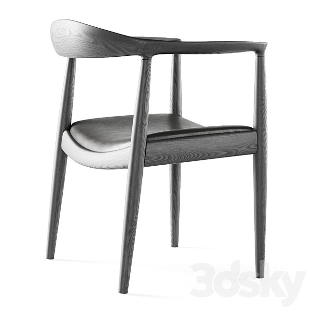 PP Mobler Wegner Chair PP503 _ Mobler chair 3DSMax File - thumbnail 3