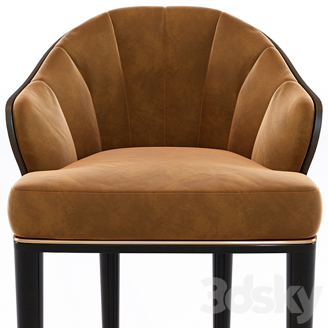 Private Label ELLIS BAR STOOL 3DS Max Model - thumbnail 3