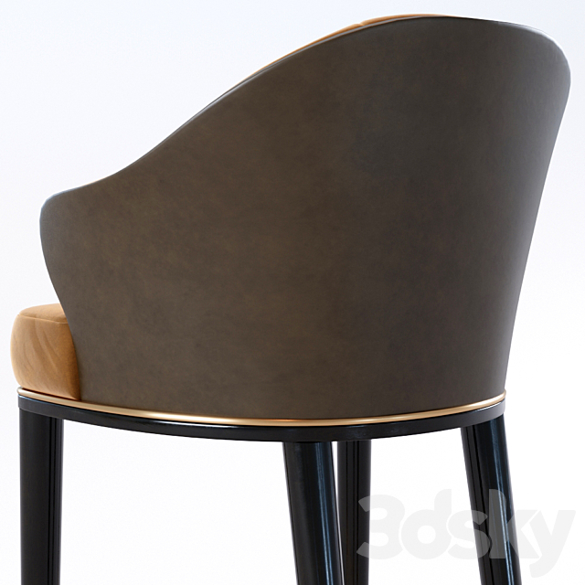 Private Label ELLIS BAR STOOL 3DS Max Model - thumbnail 4