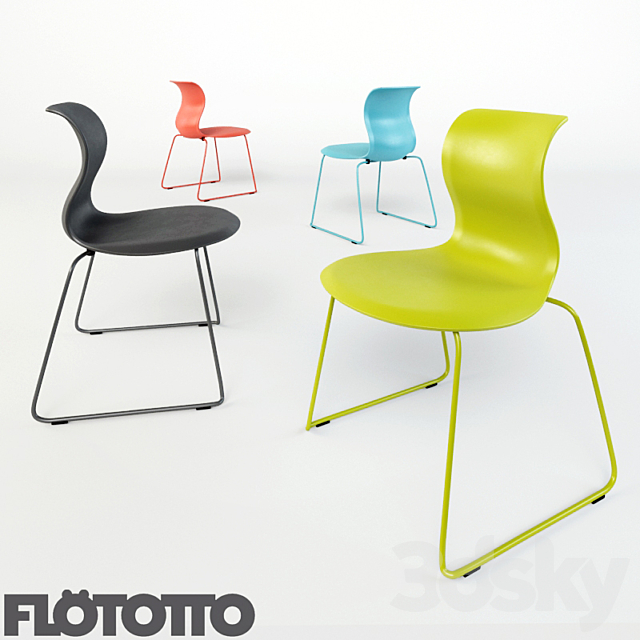 PRO CHAIR _ FLOETOTTO 3DSMax File - thumbnail 1