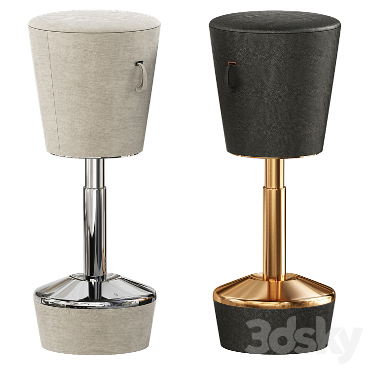 Profim MICKEY Bar stools 3DS Max Model - thumbnail 1