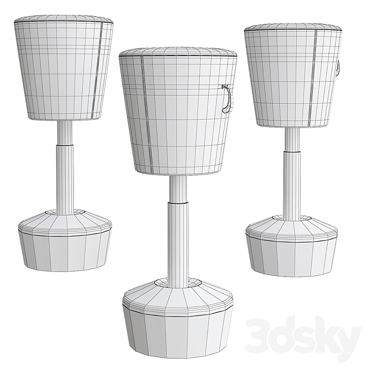 Profim MICKEY Bar stools 3DS Max Model - thumbnail 2